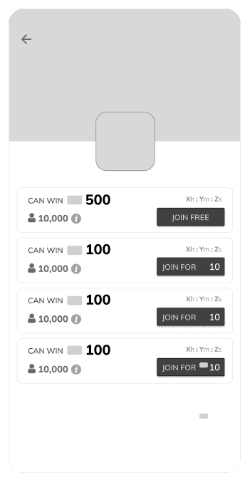 Wireframe — Can Win reward tiers with join options
